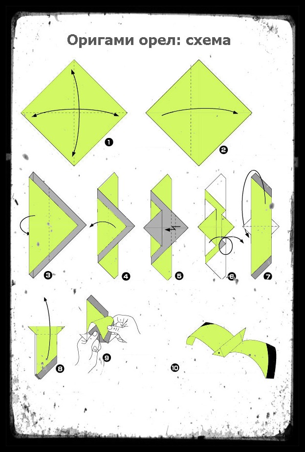 Оригами простая схема: Как сделать простую и эффектную поделку оригами