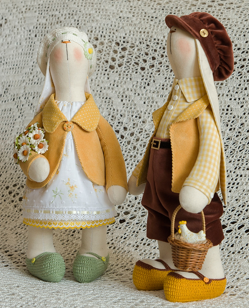 Шьем куклу тильду своими руками: Выкройка тильда в натуральную величину: кот, заяц и кукла