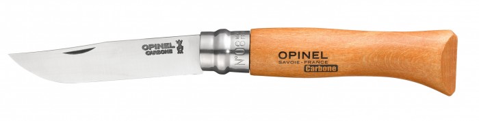 Opinel No. 8 Beechwood Handle Knife