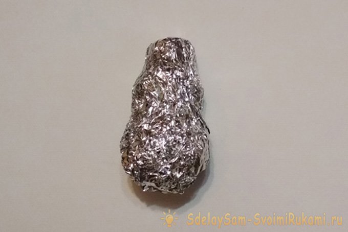 Снеговик из ваты