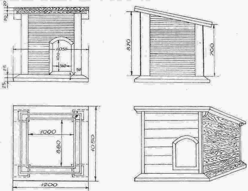 Будка для алабая своими руками чертежи и размеры: Будка для среднеазиатской овчарки своими руками (чертежи, размеры и строительство) | Гавкуша