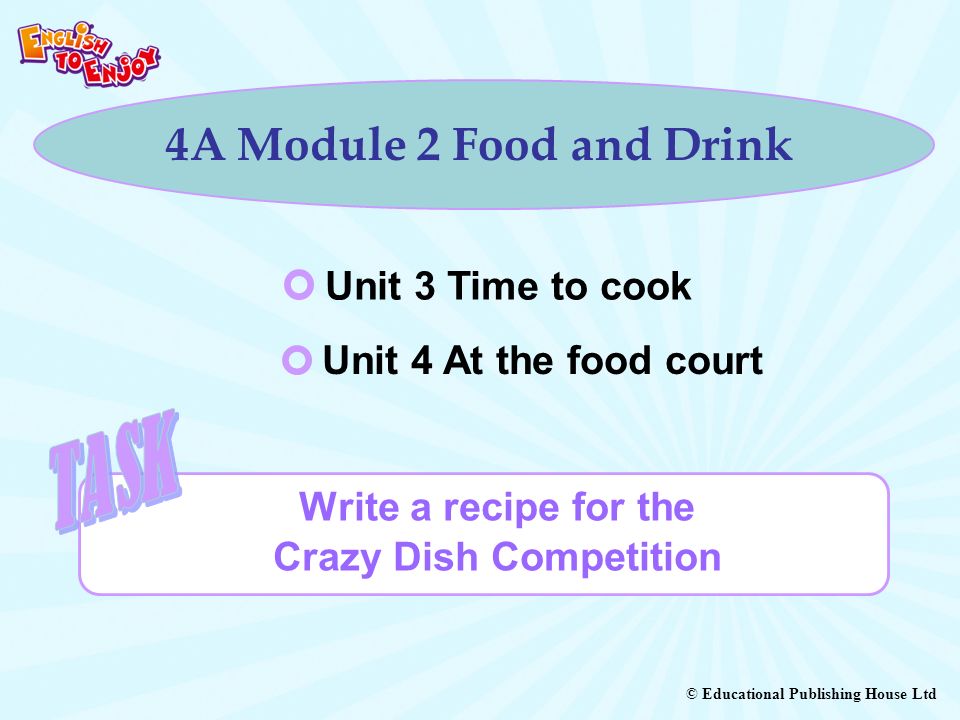 Write a recipe for the Crazy Dish Competition