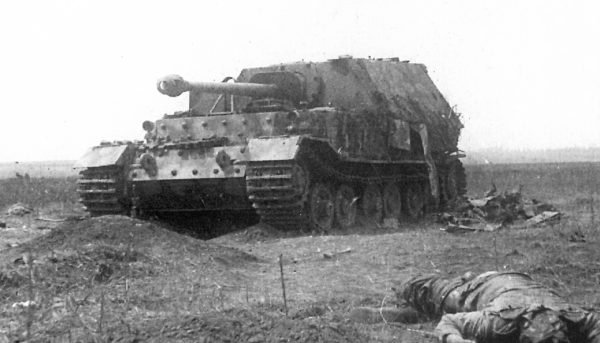 
		German self-propelled guns «Elyefant» («Ferdinand») Second World War