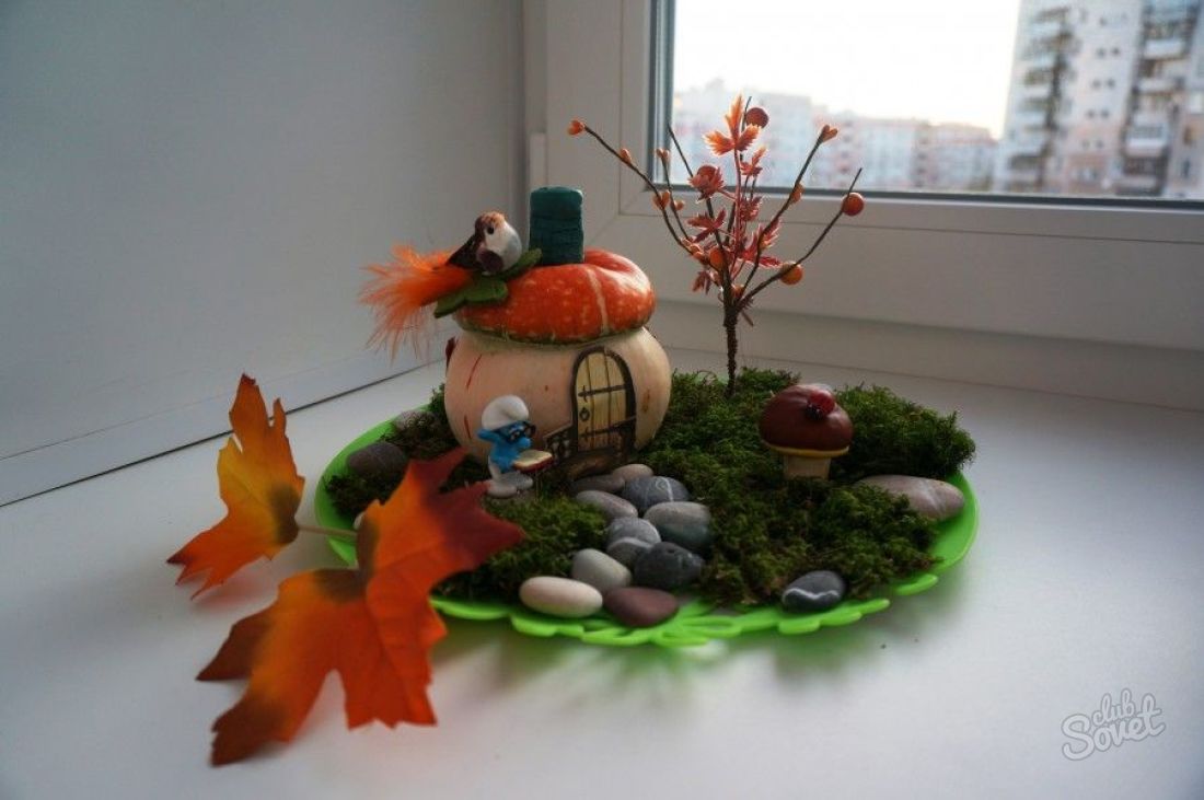 Подделка из природных материалов на тему осень: Поделки из природных материалов на тему "осень" для детей
