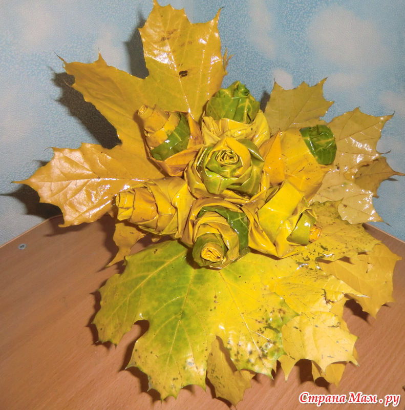 Какие поделки можно сделать из кленовых листьев: Поделки из листьев своими руками: 51 фото красивых поделок из сухих осенних листьев