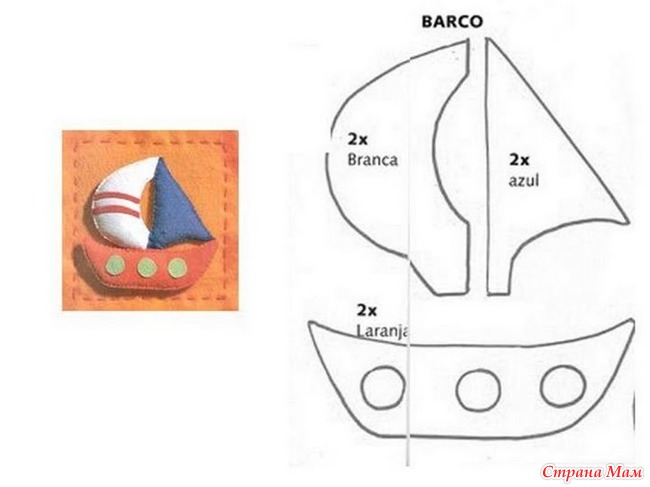 Как сшить кораблик из ткани: Кораблики из ткани