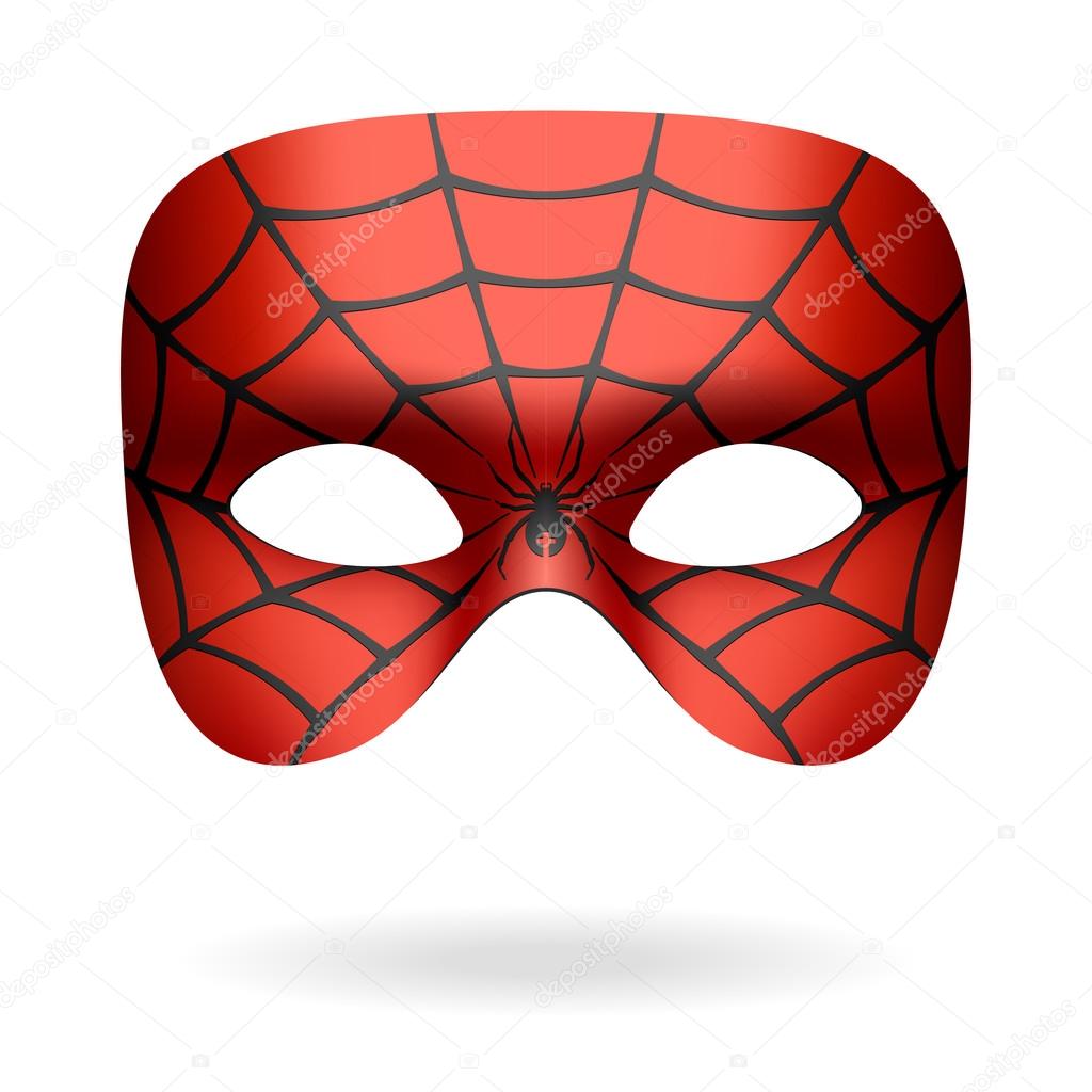 Маска человек паук из бумаги: Как сделать маску человека-паука из бумаги?