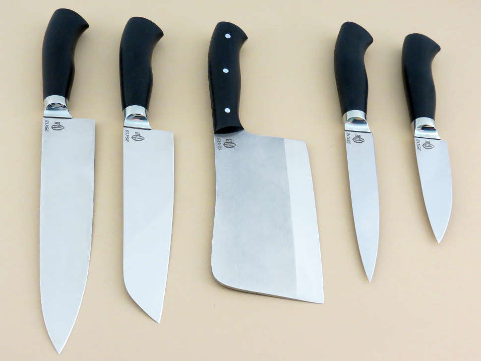 Форма ножа кухонного: Виды кухонных ножей
