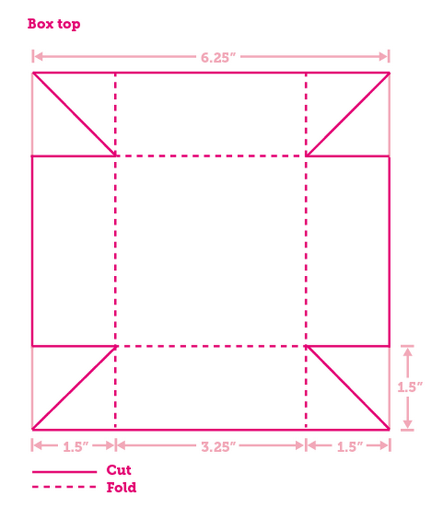 Коробочки из картона шаблон: Как сложить коробку из картона: простые шаблоны