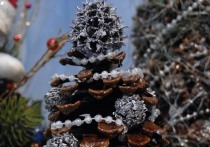 Поделка в садик из шишек: Осенние поделки, Поделки, Детские осенние поделки