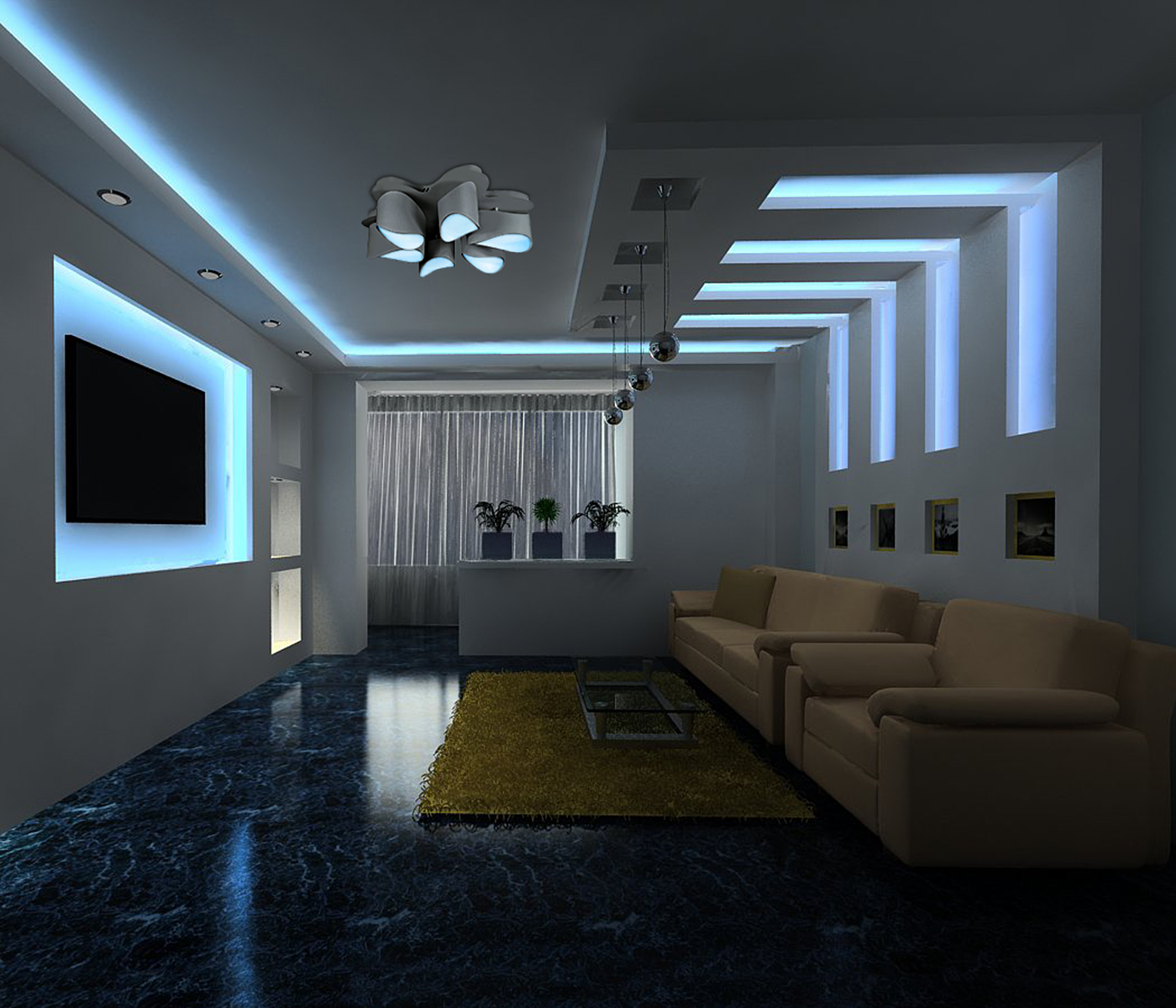 Потолки в интерьере из гипсокартона: Потолки из гипсокартона (80 фото) – Дизайн потолков для разных комнат