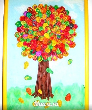 Картинка осень из пластилина: Пластилинография осень картинки и шаблоны для детей