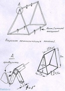 Качели из металла чертеж с размерами: Чертежи и фото садовых качелей своими руками из металла: размеры и