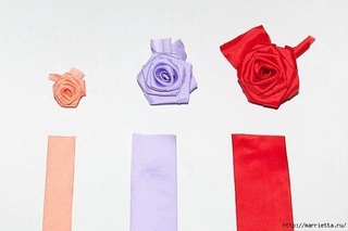 Как делать розочки из атласной ленты: Как сделать розы из лент своими руками