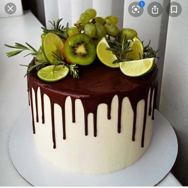 Как украсить торт киви: Как украсить торт клубникой и киви красиво (фото)