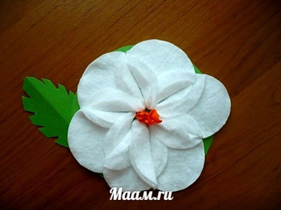 Поделка к дню учителя своими руками из ватных дисков: Поделки ко дню учителя своими руками
