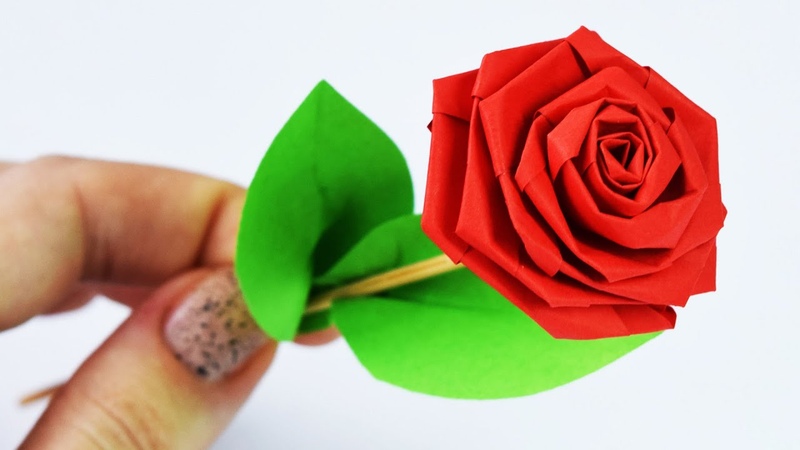 Сделать розу из бумаги: 90 фото и красивых идей