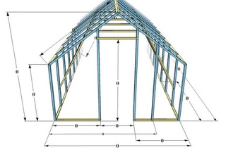 Теплица чертежи проекты: схемы на фото, проекты с размерами