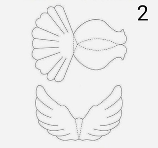 Голуби из бумаги шаблон: Объемный Голубь Мира Шаблон и Трафарет