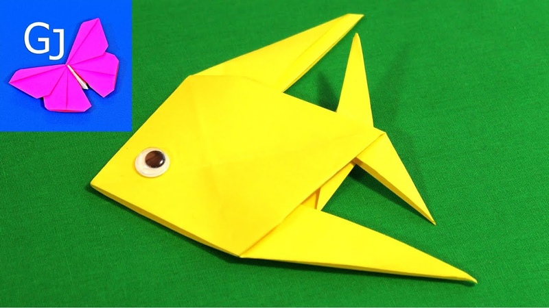 Оригами рыбка видео: Оригами рыбка - Как сделать рыбку из бумаги. Origami fish смотреть онлайн видео от Хочу Творить в хорошем качестве.