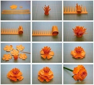 Как делать цветочки из бумаги: Цветы из гофрированной бумаги своими руками