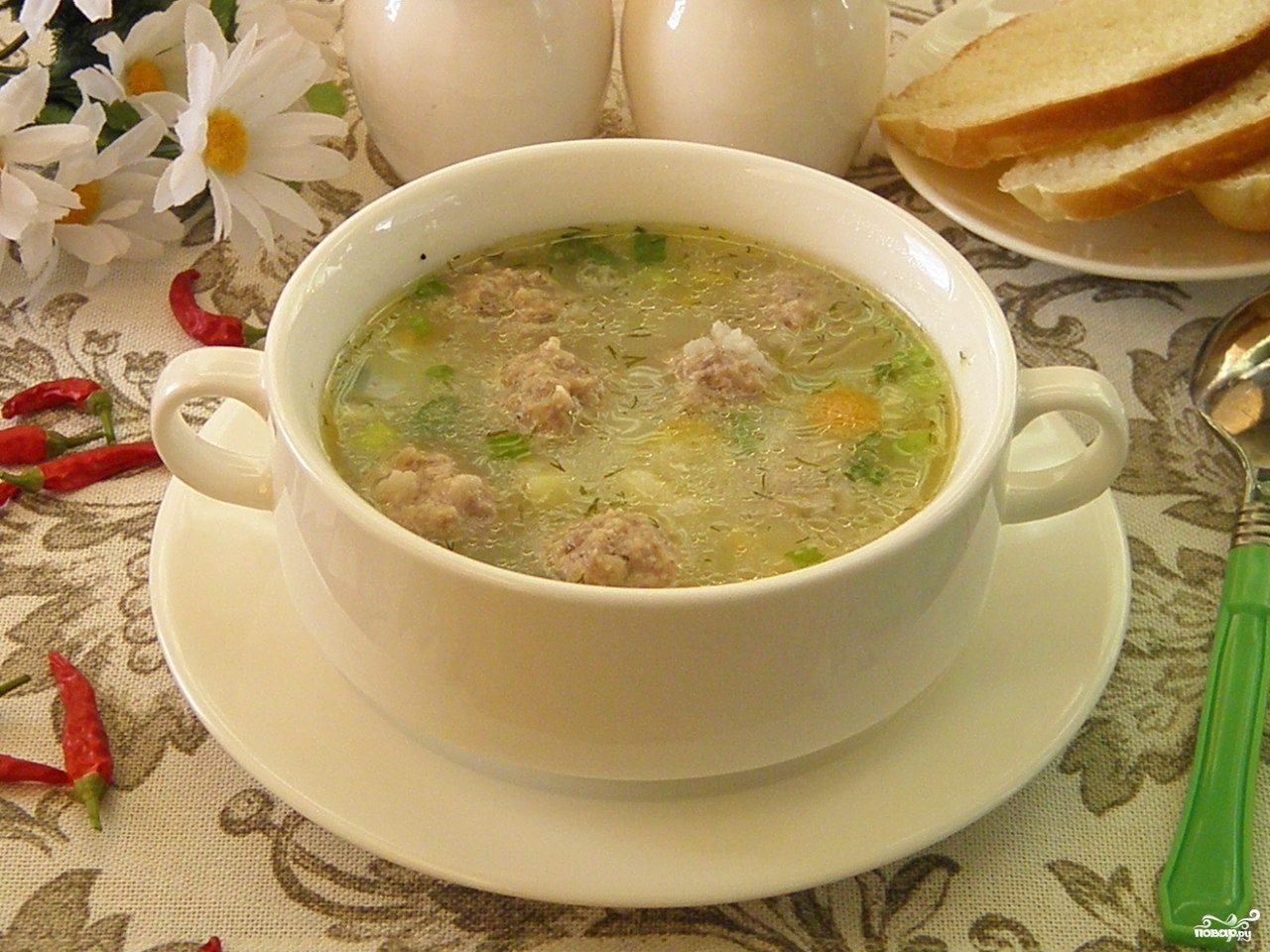 Рецепт вкусного супа с фрикадельками с фото: Суп с фрикадельками - рецепты с фото на Повар.ру (107 рецептов супа с фрикадельками)