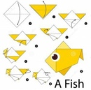 Оригами для детей рыбка схема: самый простой способ для детей
