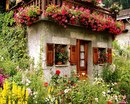 Фото домик в саду: ᐈ Дом в саду фото, картинка домик в саду