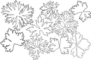 Из бумаги листики для цветов: Листья и цветы из бумаги