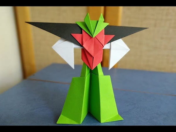 Оригами из бумаги оригами трансформер из бумаги: Оригами трансформер с кубиками из бумаги своими руками