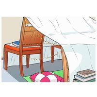 Как сделать из одеяла дом: Как построить шалаш из одеял и подушек дома?