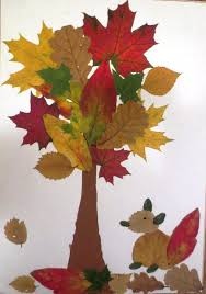 Поделка аппликация из осенних листьев: Осенние листья - поделки из материала Осенние листья (36 шт.)
