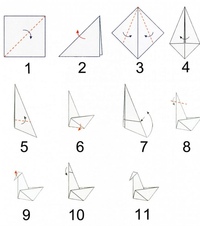 Простая оригами схема: Схемы простых оригами для вас и вашего ребенка (20 картинок) » Триникси