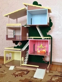 Делаем своими руками кукольный домик: Кукольный домик своими руками - 66 фото создания игрушечного дома для детей