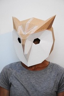 Сделать маску из бумаги: из бумаги и картона на голову, своими руками в домашних условиях, страшную на Хэллоуин и объемную из папье маше