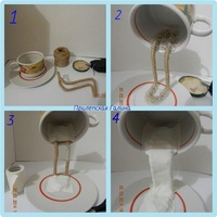 Поделка чашка с блюдцем: Маленькая чашка-проливашка или парящая-чашка с монетами «Талисман изобилия»