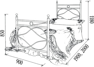 Как сделать металлическую кровать своими руками чертежи: Металлическая кровать своими руками. 700 фото + пошаговые инструкции