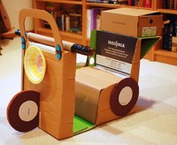 Машины из коробок своими руками: Машинка из картонной коробки своими руками!