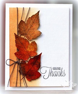 Открытки своими руками с листьями: Осенние открытки своими руками для детей + шаблоны