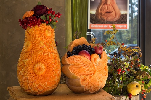 Вироби з овочів та фруктів на свято осені: Вироби з овочів та фруктів своїми руками для дитячого саду і виставки