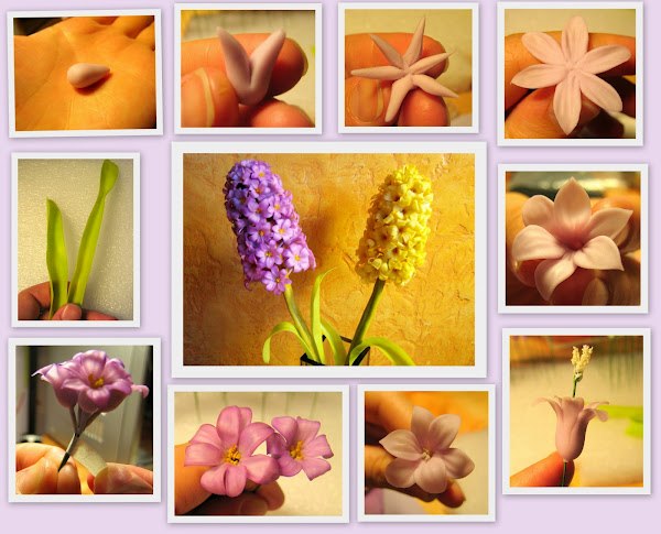 Пошагово цветы из полимерной глины: Мастер-класс смотреть онлайн: Создаем реалистичные цветы из холодного фарфора (полимерной глины)
