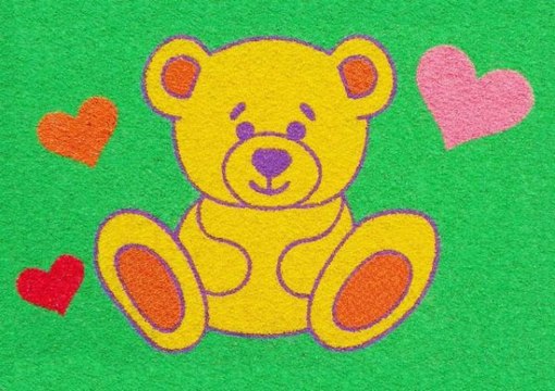 Трафареты поделок из для крупы: Плоские и объемные поделки из круп на тему Осень