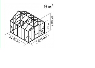 Чертежи теплицы из поликарбоната: схемы на фото, проекты с размерами