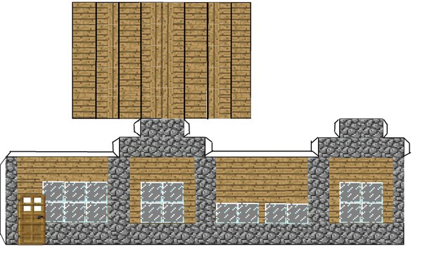 Майнкрафт вырезать из бумаги:  РАЗВИТИЕ РЕБЕНКА