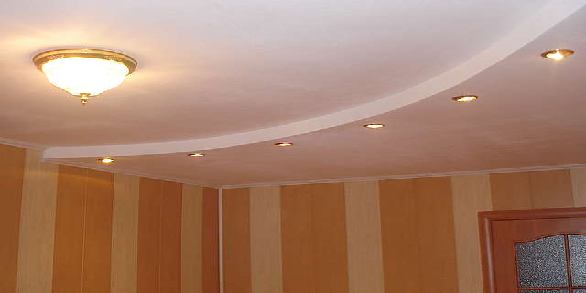 Потолки из гипсокартона фото своими руками: Как сделать потолок из гипсокартона своими руками