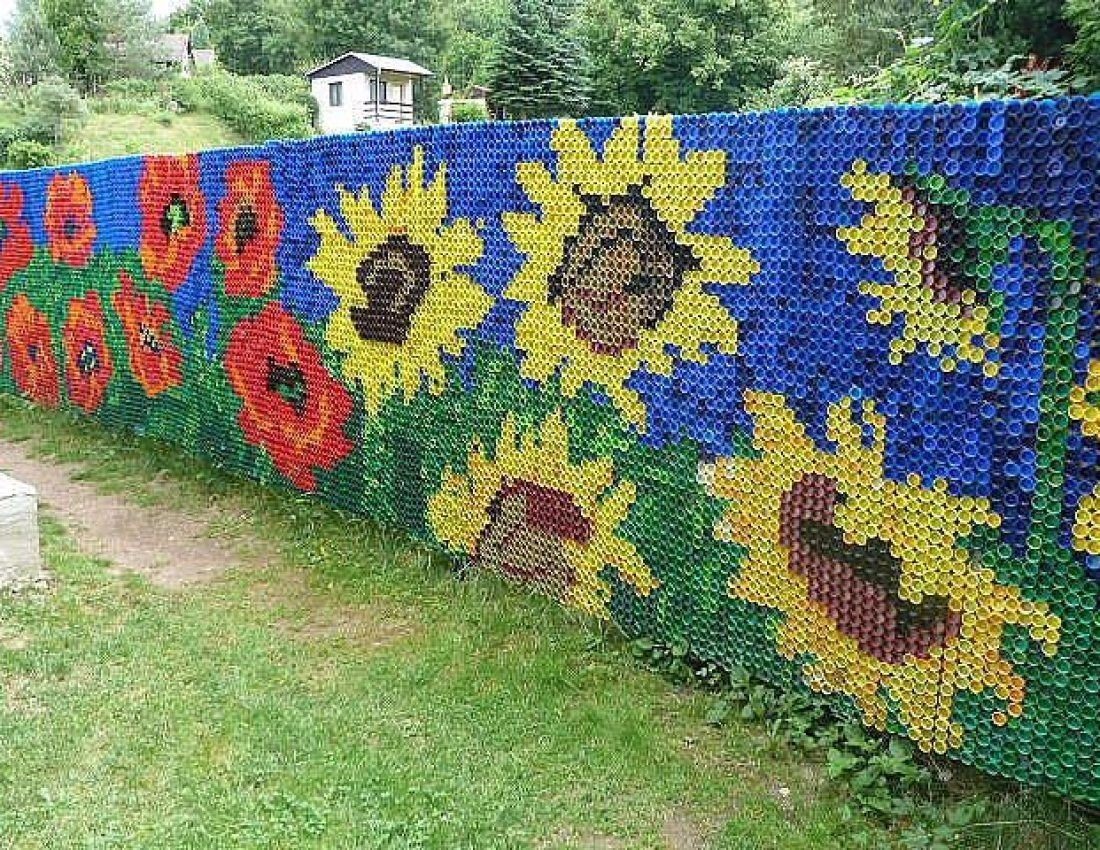 Ведро из крышек от пластиковых бутылок: Поделки из крышек - 120 фото, 12 идей и МК для детей и взрослых