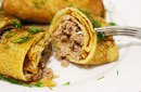 Рецепт фаршированные блины с мясом: Блинчики с мясом - 9 самых вкусных рецептов фаршированных блинов