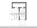 Проект гаража с мастерской: Проект гаража с мастерской и навесом G122