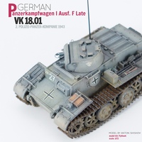 Pz kpfw i ausf f: Немецкий легкий танк Pzkpfw.I Ausf.F (VK1801), ранняя версия купить в Киеве и Украине в интернет магазине CBGames