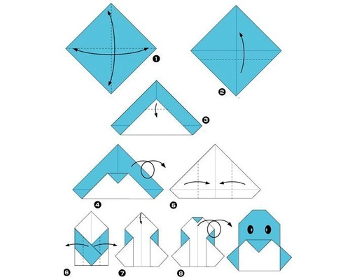Оригами для 5 лет: Оригами для детей 4-5, 6-7 лет: простые пошаговые схемы